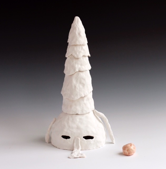 Lynda Draper, Ghost, 2016, Glazed Earthenware, 48x25x25cm - 1,950