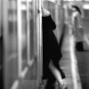 Train Commuter - Spencer Street Station, Melbourne, Victoria 1999 